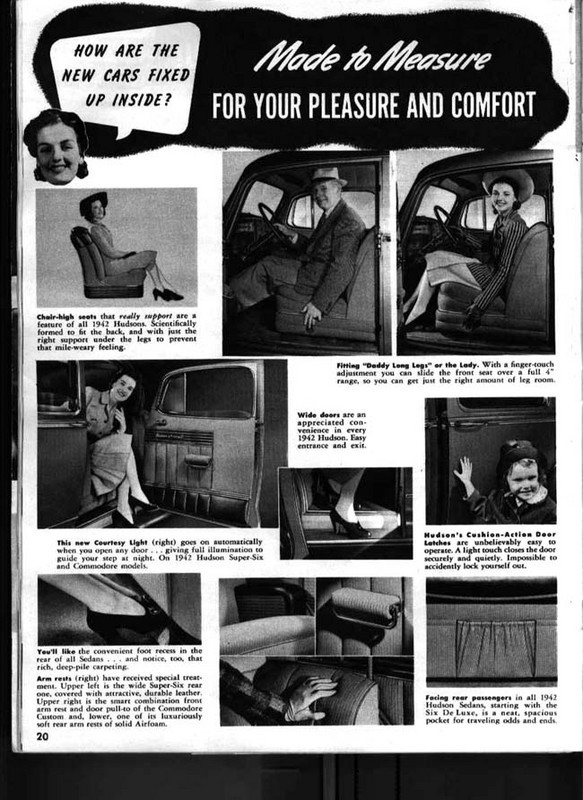 1942 Hudson Whats True For 42 Brochure Page 19